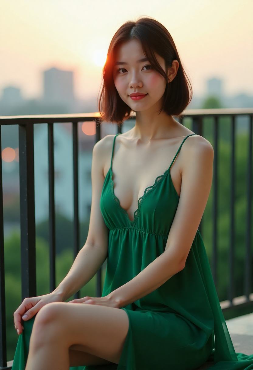 古代掌柜与未来机器人相遇的短剧场景